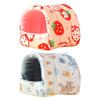 Hamster Habitat Shelter Rabbits Toy Soft Bed House for Hamster for Guinea Pigs, Gerbils Molar Toy Bed