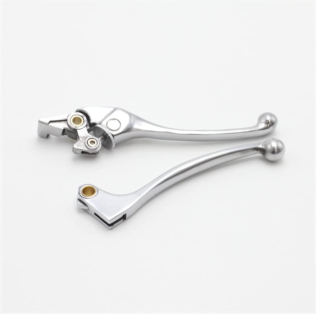 Click Post Shipping Brake Levers Clutch Lever Set Silver Bike Parts Motorcycle CB400SF NC31