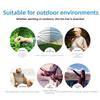 300mA Rechargeable Fan Hat Portable Cooling Mesh Peaked Cap Solar Powered Fan Baseball Cap  Travel