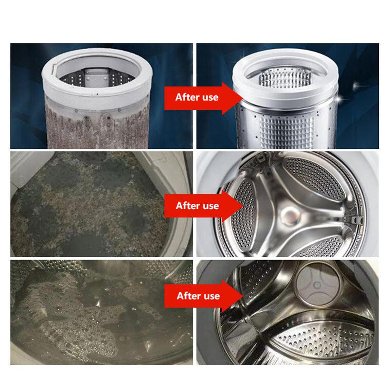 12PCS Washing Machine Sink Cleaning Effervescent Tablets Automatic Roller Sterilization Disinfection Stain Cleaning Tool Descaler