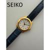 Used Working Item SEIKO Ladies Watch Quartz Gold Color New Battery