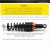 Double Shock Motorcycle Rear Shock Absorber Motorcycle Accessories  Motorcycle Use