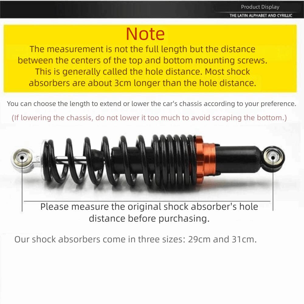Double Shock Motorcycle Rear Shock Absorber Motorcycle Accessories  Motorcycle Use