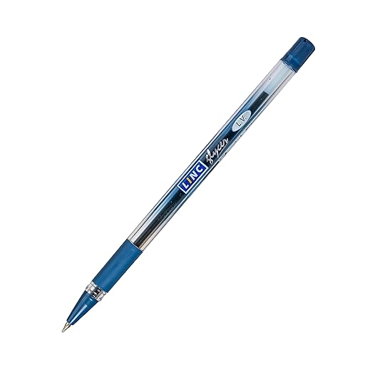 @Glycer Stylo Bille Lisse Pack Carte Encre Bleue Lot de 10 UKS32-80%REMISE