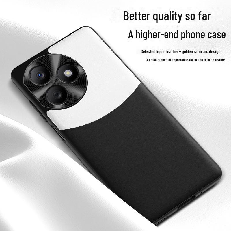 Premium Liquid Leather Protective Case for Honor X50i+ - Anti-Fall & Anti-Fouling Cover