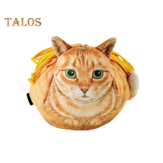 

Сумка для хранения одежды, обуви, полотенец, в форме кошки, складная многоразовая сумка-ведро с застежкой-шнурком, органайзер для хранения всякой всячины жёлтый