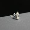 Retro Ace of Spades Earings For Men Women Punk Gothic Hiphop Zinc Alloy Stud Earings Good Luck Jewelry Unisex Creative Gift
