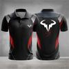 Das Sommer-POLO-Shirt Ist Ein Lässiges Modisches Bequemes Weiches Und Atmungsaktives Mit 3D-Muster Bedrucktes