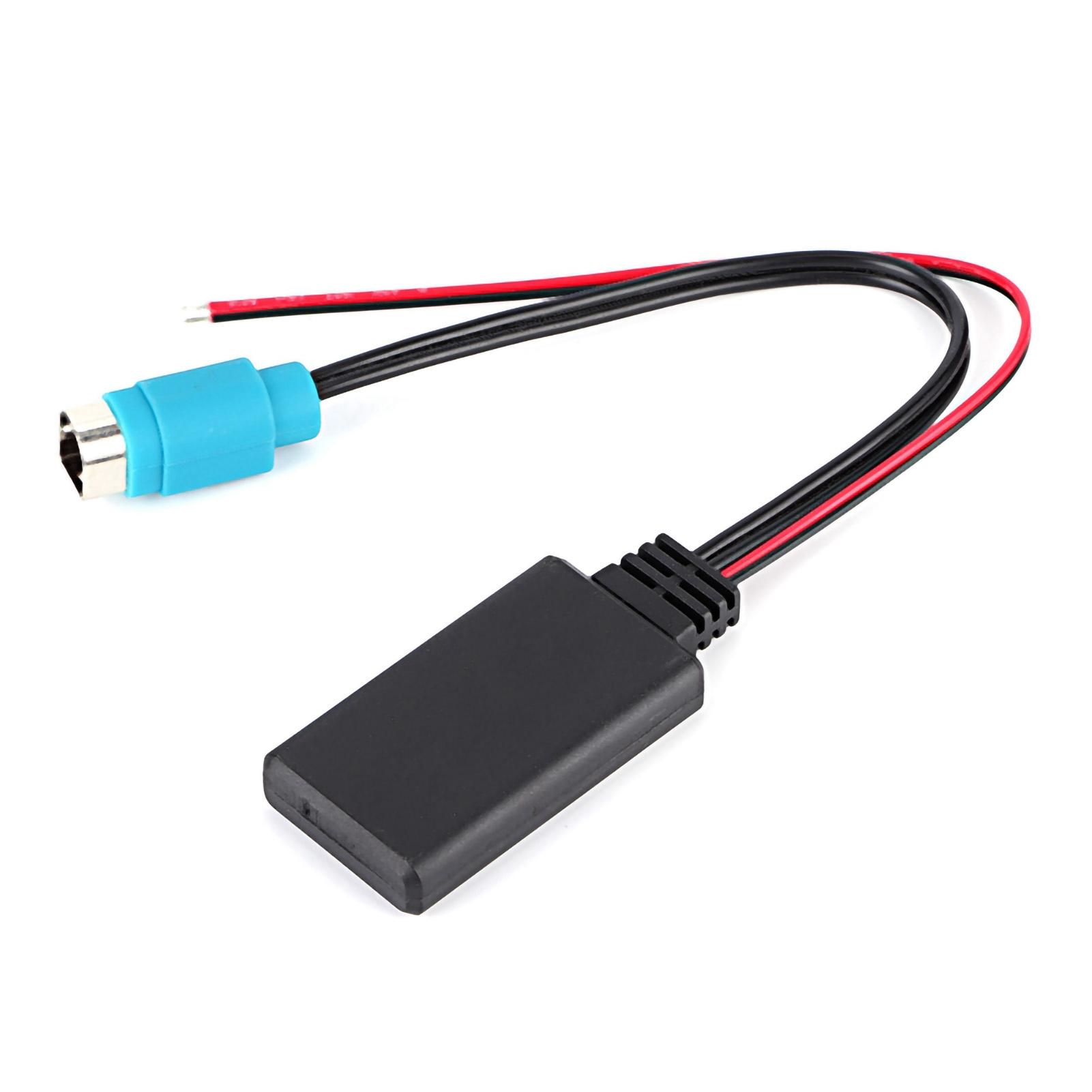 

Bluetooth AUX‑IN Adapter KCE‑237B Wireless Audio Cable Fit for Alpine CDE‑W203Ri IDA X303 X305 X301
