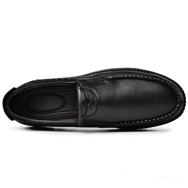 High Quality Loafer Casual Mens Comfortable Flats Genuine Leather Luxury Loafers Men Casual Shoes Designer Original Adulto Shoes