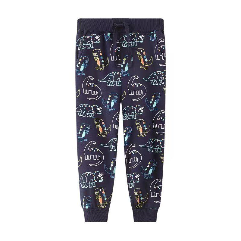 Foreign Trade Children's Wear Boys' Pants Sports Pants 2022 Autumn Children's Thin Big Children Autumn Trousers Spring and Autumn Sweatpants Trendy