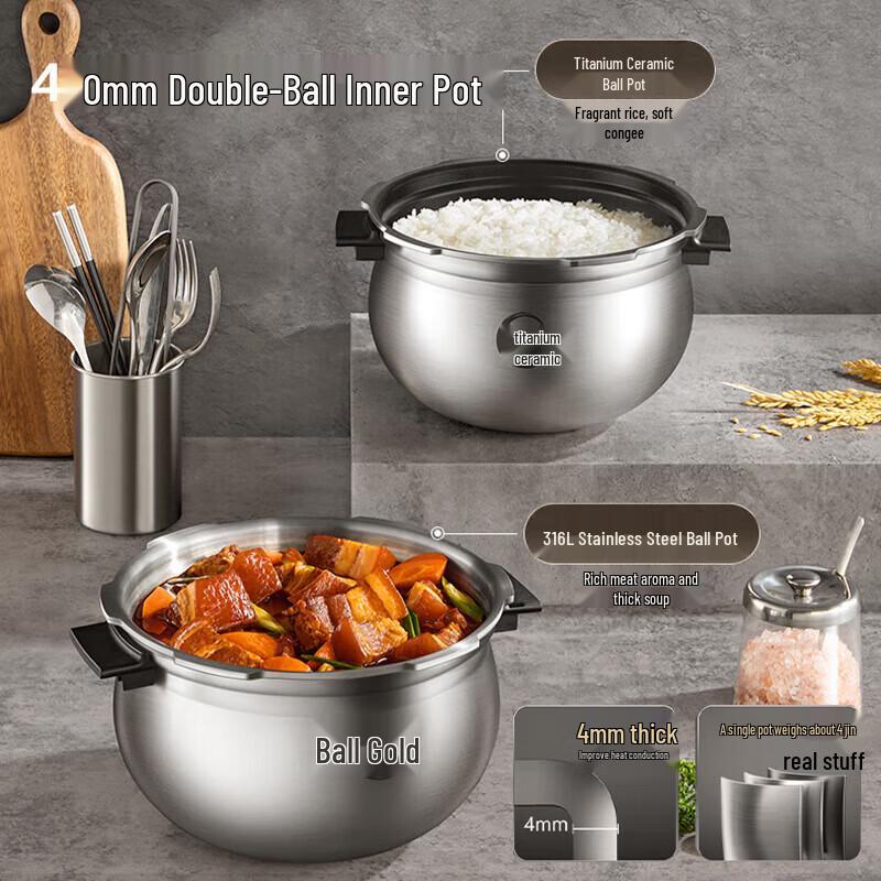 SUPOR SY-50FH89Q 5L IH Electric Pressure Cooker 140kPa CN Plug (adapter Included)