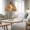 Ručně pletené vintage stínidla závěsných lamp