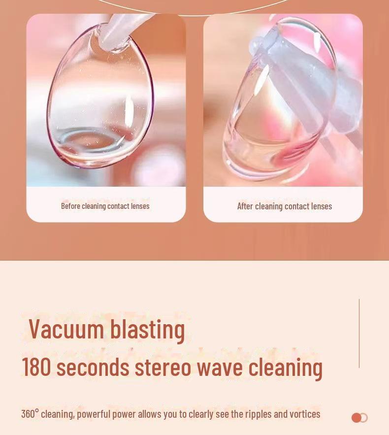 Ultrasonic Electric Contact Lens Cleaner for Corneal Reshaping