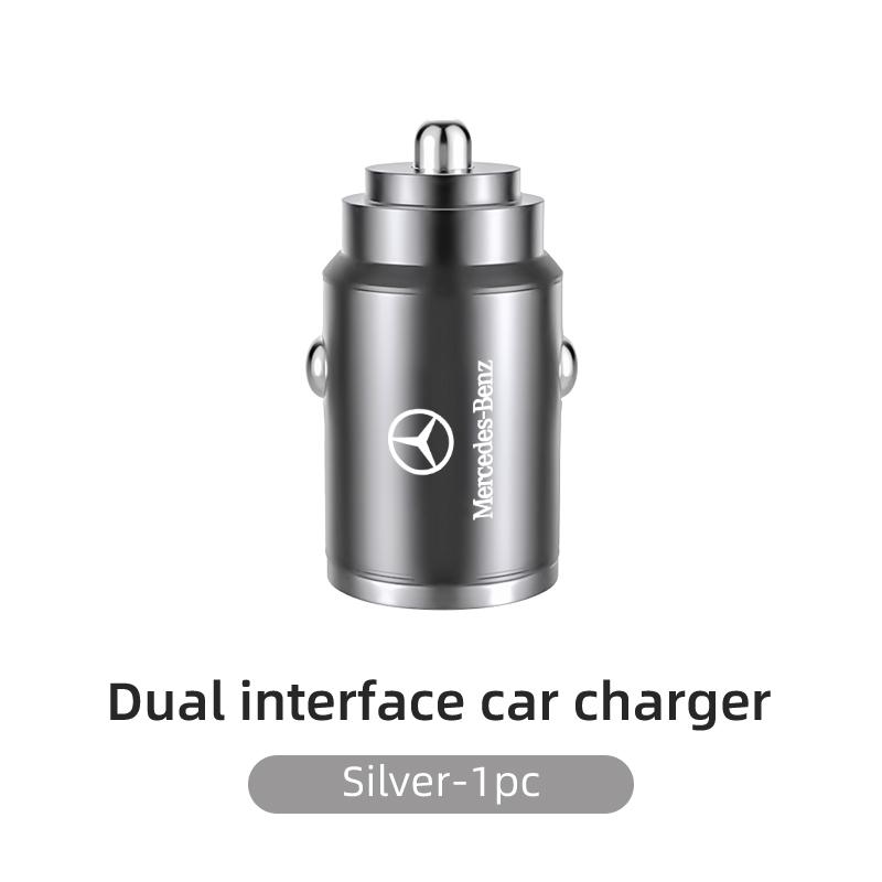 GLC GLB 30W Car Charger USB Ports Fast Charging Quick Charging Adapter For Mercedes Benz AMG A C E Class W201 W210 W108 W204 W2