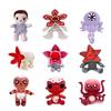 Demogorgon Cartoon Game Characters Plush Toys   Cute Demogorgon Stuffed Dolls Big Mouthed Man Eating Flower Dolls Gifts