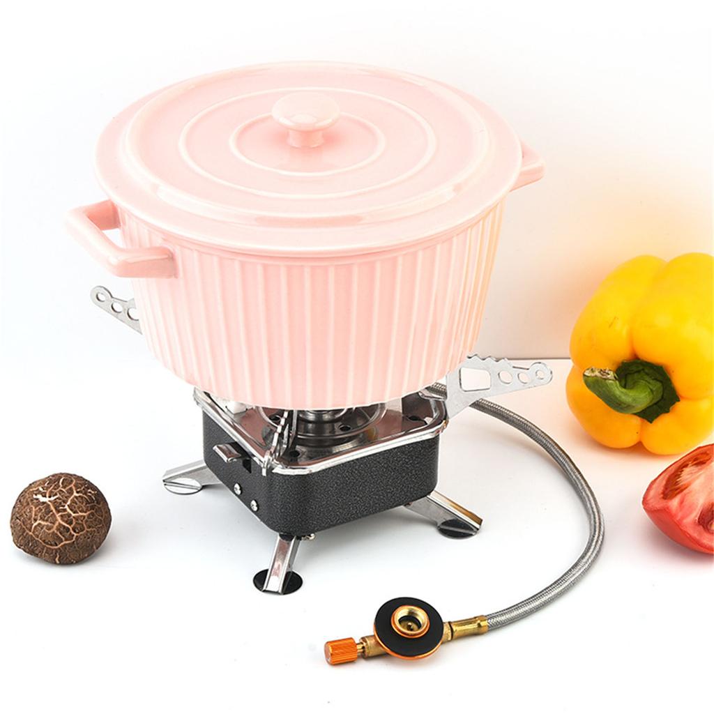 Compact Camping Gas Stove Portable Outdoor Stove Easy To Use Foldable Stove Perfect for Camping Hiking and Picnics