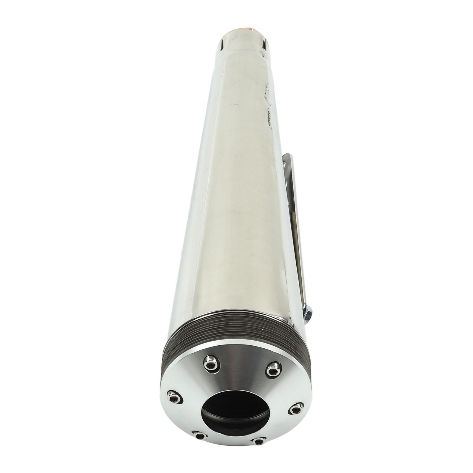 Универсальный мотоциклетный глушитель Выхлопная труба Регулируемый 1,9–2 дюйма Входное отверстие Нержавеющая сталь Мотоциклетная выхлопная труба для R1150R