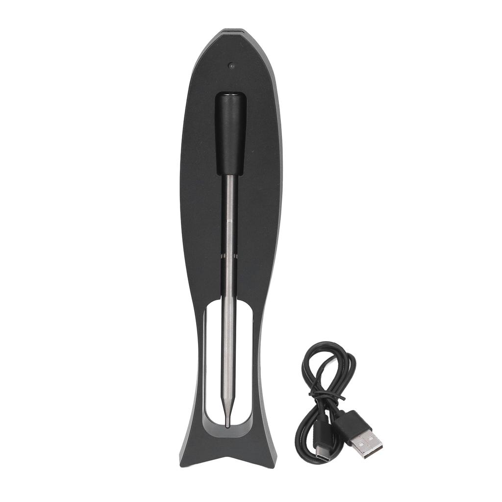 Wireless Meat Thermometer APP Display Stainless Steel Probe Multiple Mode Individual Probe Grill