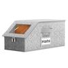 Large Capacity Foldable Hat Storage Box For Baseball Caps With Dustproof Cover Travel Home Organization Tool