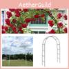 Climbing Plant Support Arch Foldable Metal Trellis For Roses And Cucumbers Outdoor Yard Decoration