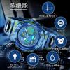 Watch Boys Sports Watch Outdoor Multifunctional Waterproof Alert Date Day Display Dual Time LED Analog Display Girls Boys Digital Watch Children's