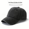 Vintage Washed Canadian Baseball Cap Adjustable Unisex Hat