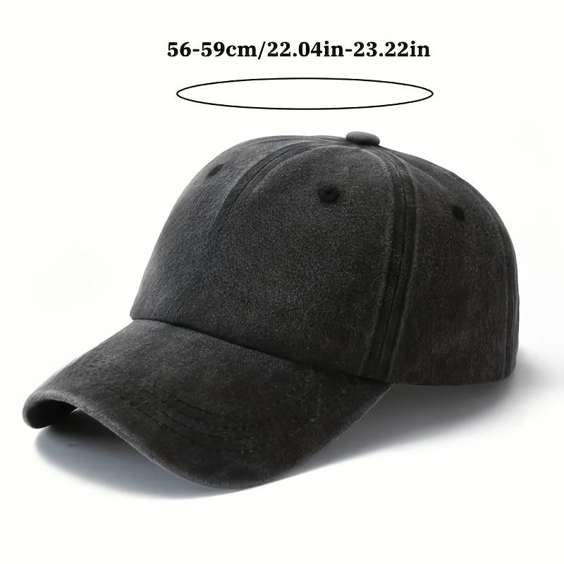 Vintage Washed Canadian Baseball Cap Adjustable Unisex Hat