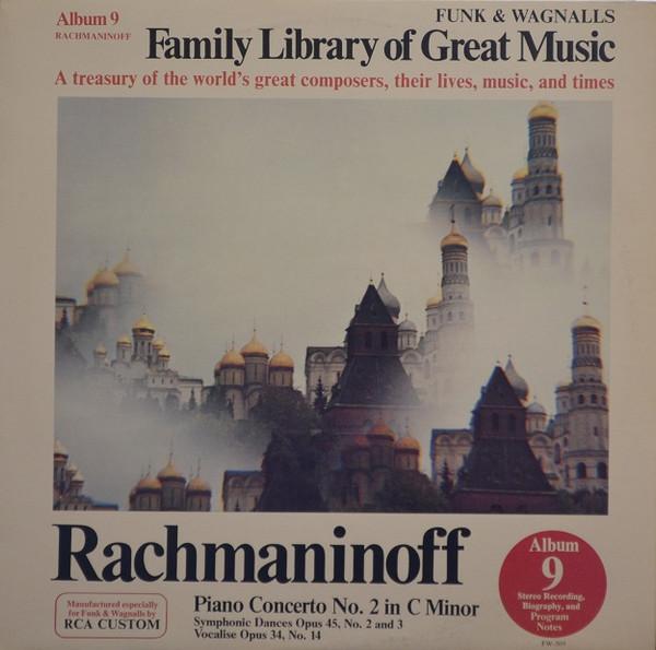 

LP Record SERGEI VASILYEVICH RACHMANINOFF Piano Concerto No. 2 In C Minor S FW309 RCA Custom 1977 Canada Classical Used