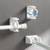 Punch-Free 360° Rotating Curtain Rod with Telescopic Bracket for Kitchen & Door Windows