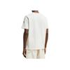 Moncler Letter Neck Print Loose Fit Round Neck Short Sleeve T-Shirt Men Tops White K1-091-8C00078-8390T-034