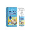 Jue-Fish Bed Bug Spray Agent Kill Bed Bugs Eliminate Prevention Dormitory Bed Bedroom Lice Removal Mite Spray Agent