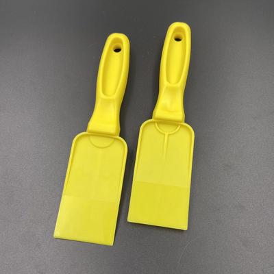 2PCS Vinyl Wrapping Squeegeee Żółta plastikowa karta Skrobak Naklejka Szpatułka Zmywacz Kleju Narzędzia Do Czyszczenia Folii Samochodowych