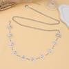Vintage Punk Waist Chain Retro Alloy Waistband All-match Dress Cummerbands  For Women