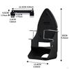 Ironing Board Hanger Rack Lightweight Compact Easy to Install Storage Organizer Wall