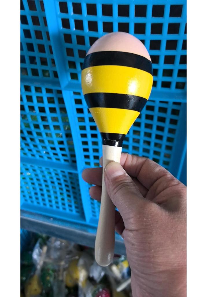 Colorful Wooden Maracas for Children - Orff Percussion Teaching Aids