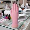Soft Fake Hand Multi-joint Bendable Hand Model Durable Nail Practice Hand  Manicure Training