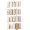 5Pcs/set Cotton Baby Burp Cloths Soft and Breathable Newborns Washcloths for Bath Time Gentle Skin Care 23x23cm