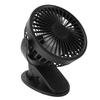 Clip On Fan 360 Degree Rotatable 3 Gears Quiet USB Charging Portable Small Desk Fan for Office