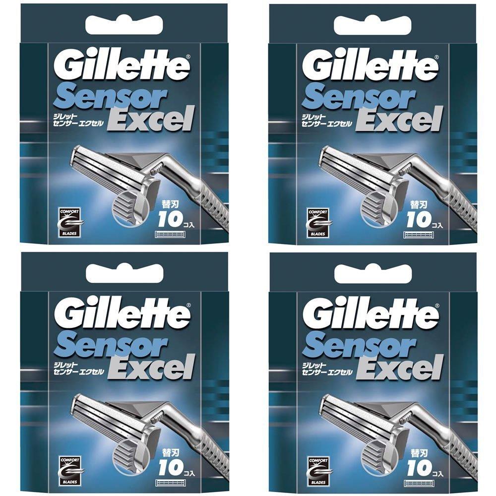 

Сменные лезвия Gillette Sensor Excel 10 шт. x 4 шт. [набор]