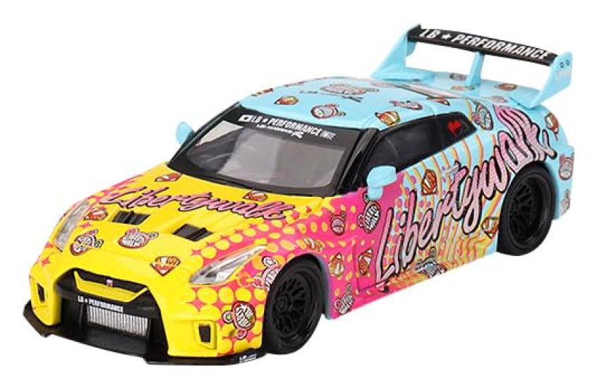 MINI GT WORKS GT Nissan Version 1 LBWK KUMA Finished Product 1/64 LB-Silhouette 35GT-RR (Right-Hand Drive)