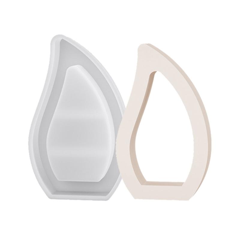 

Droplet Silicone Candle Mold Multipurpos Silicone Mould For Epoxy Resin Making Candle Tealight Holder Home Decoration 1