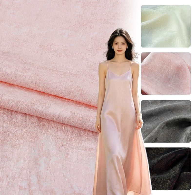 100/300cm Shimmering Creative Texture Viscose Jacquard Fabric for Sewing Chinese Cheongsam Hanfu Dress Breathable Handmade Cloth