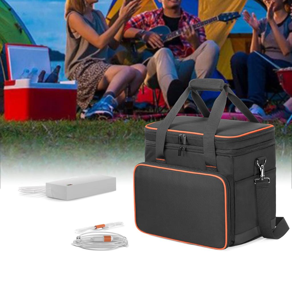 Trunab Portable Power Station Compatible with Jackery Portable Power Station Bag P10 with and Shockproof Portable Power Station Storage Bag Case,