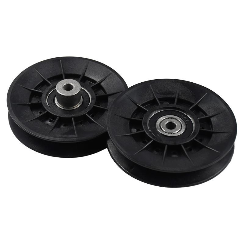 2 Stück V-Umlenkrolle AM138080 AUC11238 AM134502 Kompatibel mit John Deere Rasenmähern X300 X300R X304 X305R X310 X320 X324 X330 X340