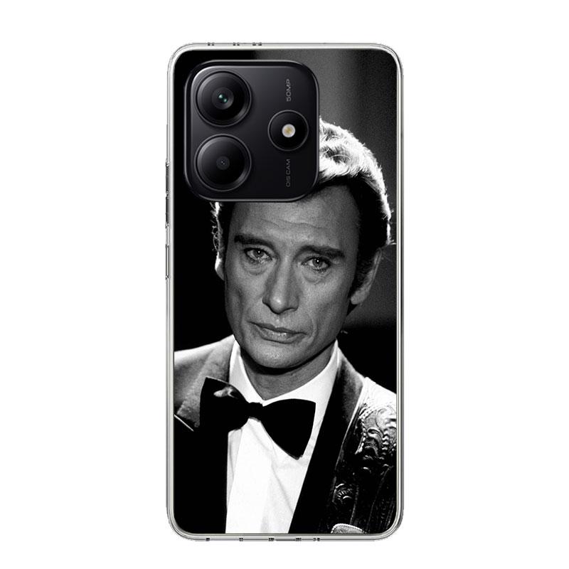 Johnny Hallyday Music Case Phone Cover for Xiaomi Redmi Note 14 13 12S 12 11S 11 11T 11E 10S 10 Pro Plus 5G Trend Fundas Note 14