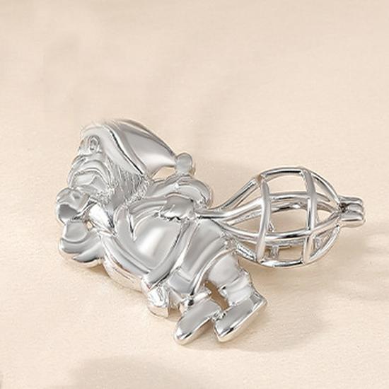 Women's S925 Silver Aromatherapy Magic Box Necklace - Christmas Gift Hollow Pendant