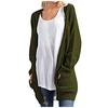 Fashion Women Long Sleeve Knit winter Cardigan Sweater Solid Color Coat