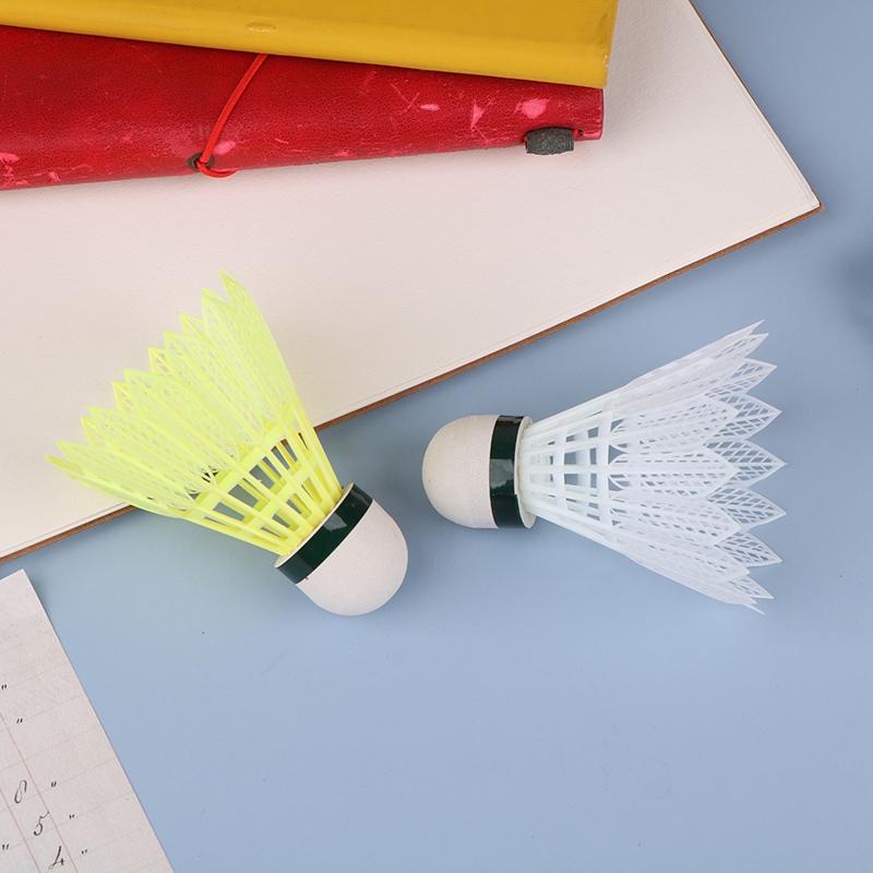 1/3/6 ks Nový dětský badmintonový míček Plastový košíček Venkovní hra Pálkovací trénink Barevný badmintonový míček Cvičení