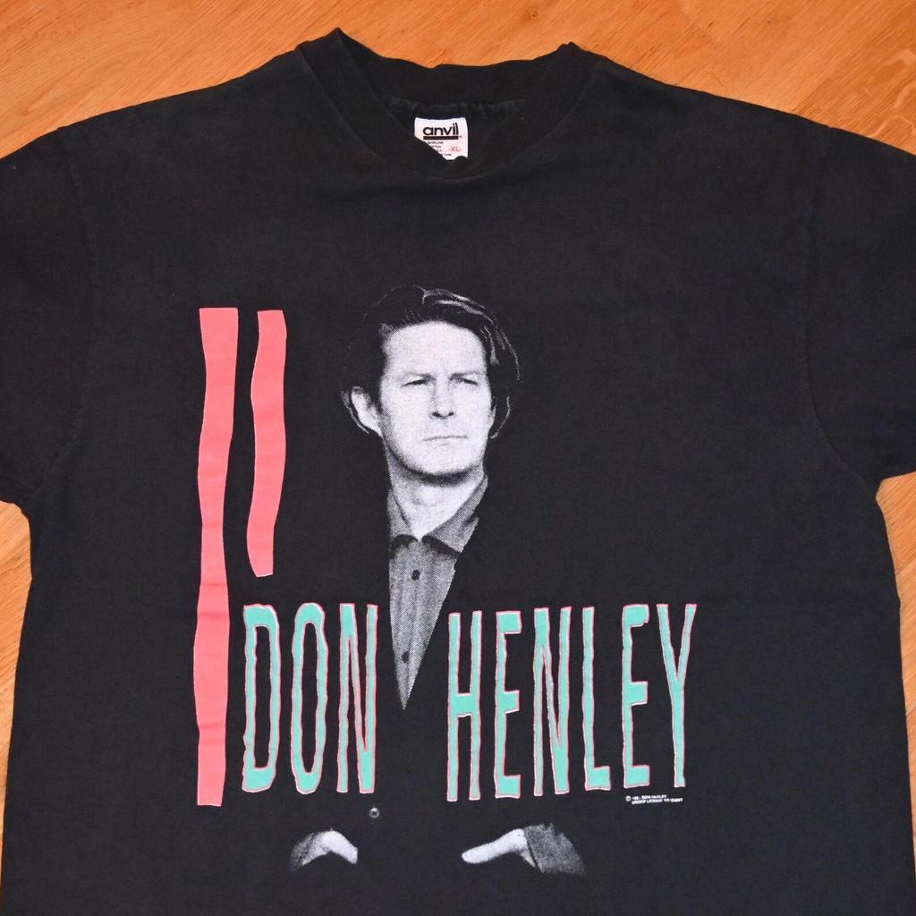 1991 DON HENLEY vintage original 1990's Concert Tour rock band tee t-shirt (XL) X-Large Vtg Tshirt The Eagles Glenn Frey Joe Walsh GiFT